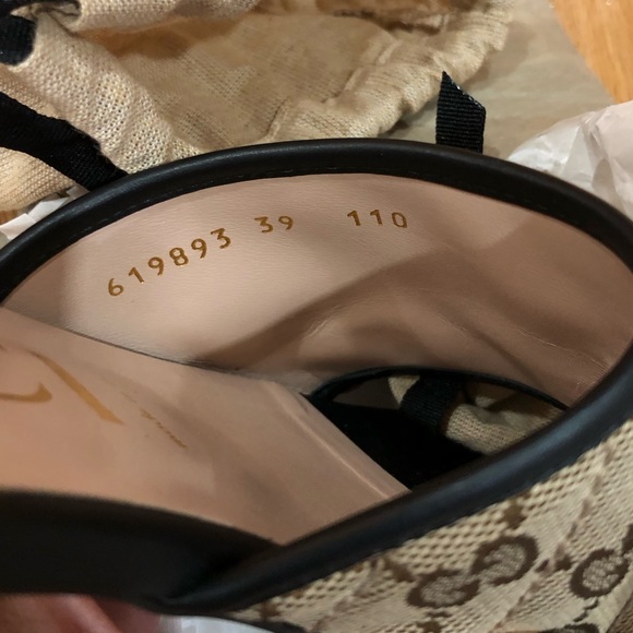 ‼️SOLD‼️GUCCI GG JOLIE MARMONT MATELASSE CANVAS LEATHER SUPREME SLIDE SANDAL - Picture 10 of 14